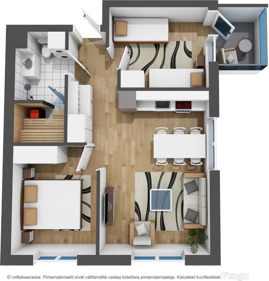 Levillenet Skistar Superior 2 Bedroom Apartments Luaran gambar
